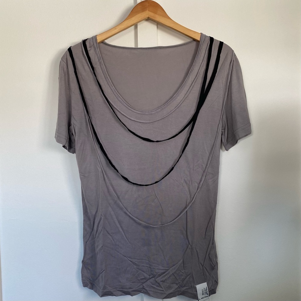 N. HOOLYWOOD - Punk High Fashion Men’s Shirt Top w/ Straps - Picture 7 of 16